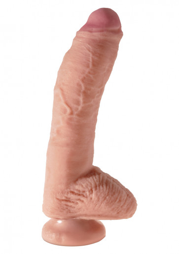Fallo Reaistico - Dual Density Cock W Balls 10" Flesh