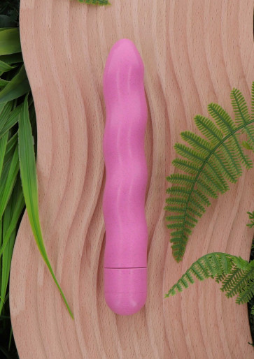 Vibratore biodegradabile - Organic Wave Vibrator Pink