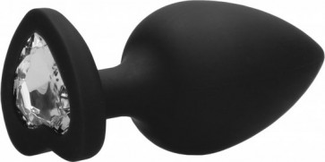 Cuneo Anale - Extra Large Diamond Heart Butt Plug
