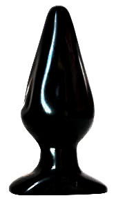 Cuneo Anale - Black Butt Plug Large