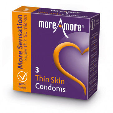 Preservativi  - Condom Thin Skin (3 pz)