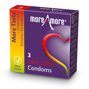 Preservativi - Condom Tasty Skin  (3pz)