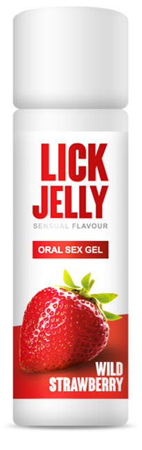 Gel Commestibile -  Lick Jelly Fragola (50 ml)