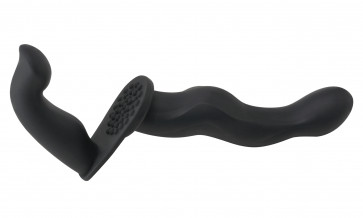 Doppia Penterazione - 7" Penetrix Dildo - Black