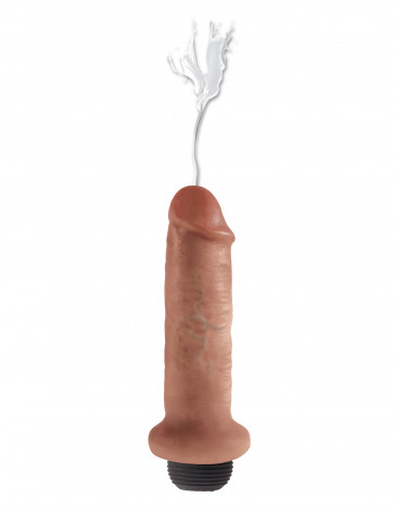 Fallo Eiaculante - KC 6" Squirting Cock -6 Inch - Tan