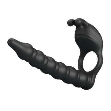 Vibratore Prostatico con Anello Fallico  - Blackney 