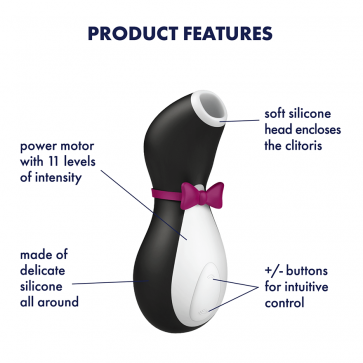Stimolatore Clitoride - Penguin Air Pulse Stimulator