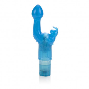 Stimolatore Punto-G e Clitoride - The Original Bunny Kiss Blue
