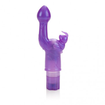 Stimolatore Punto G e Clitoride - The Original Bunny Kiss Purple
