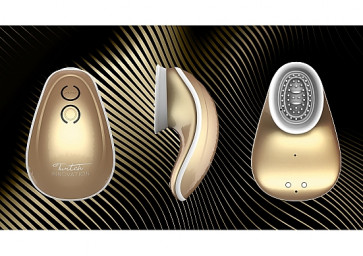 Stimolatore Clitoride - Hands - free Suction & Vibration Toy - Gold