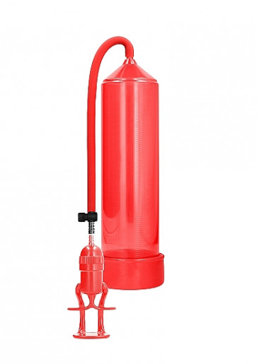 Sviluppatore Pene - Deluxe Beginner Pump - Red