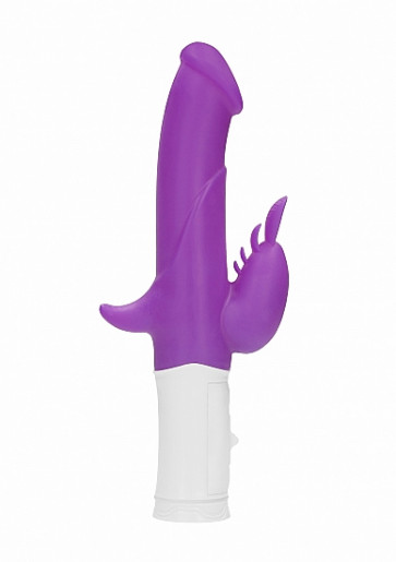 Vibratore Rabbit - Rotating Bunny Vibrator - Purple