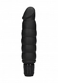 Vibratore - Ribbed Multispeed Vibrator - Black