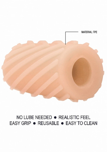Masturbatore - Self Lubrication Pocket Masturbator - Flesh