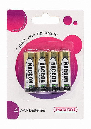 Batterie AAA -  4 Pack AAA Batteries