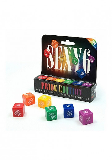 Dadi Sexy - Sexy 6 Dice - Pride Edition