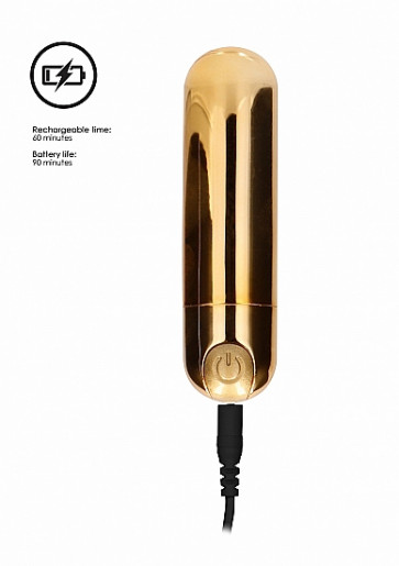 Vibratore - 10 Speed Rechargeable Bullet - Gold