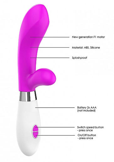 Stimolatore Punto G - Achilles - Fuchsia