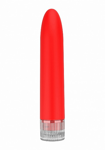 Vibratore - Eleni - Super Soft ABS - Multi-Speeds - Red