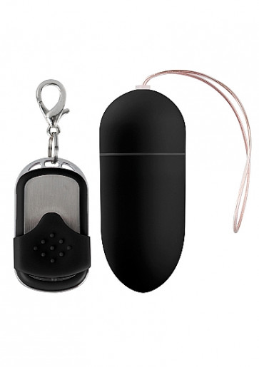 Ovulo Vibrante - 10 Speed Remote Vibrating Egg - Big - Black