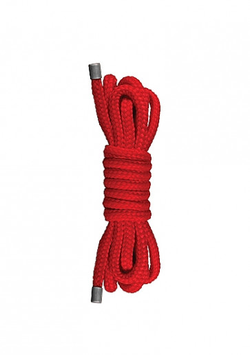 Corda Bondage - Japanese Mini Rope - 1,5m - Red