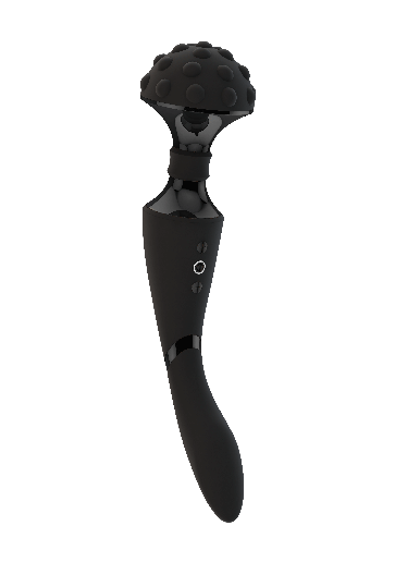 Stimolatore Clitoride - Shiatsu - Bendable Massager Wand - Black