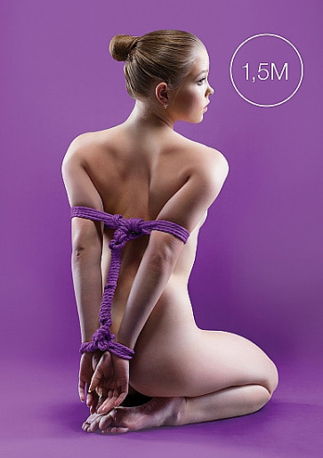 Corda Bondage - Japanese Mini Rope - 1,5m - Purple