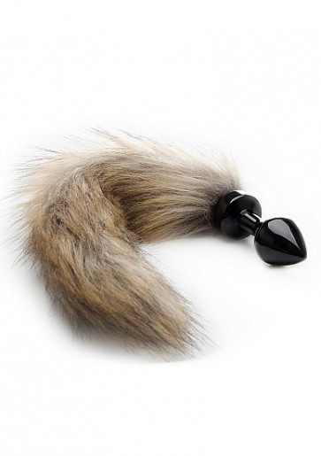 Cuneo Anale - Fox Tail Buttplug - Black 