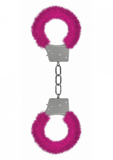 Manette - Beginner's Handcuffs Furry - Pink