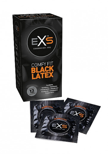 Preservativi - Exs Black Latex (12 pz)