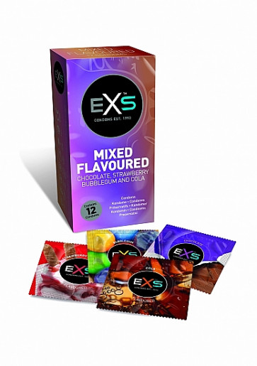 Preservativi - Exs Mixed Flavoured (12 pz)