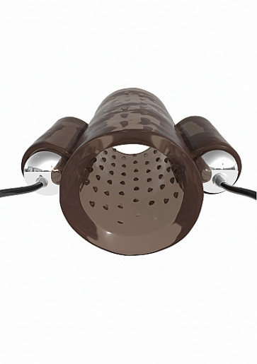 Manica Vibrante - Dual Vibrating Penis Sleeve - Smoke