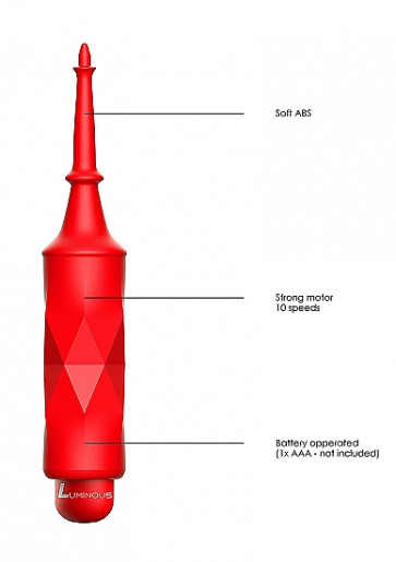 Vibratore - Circe - 10-Speeds - Red