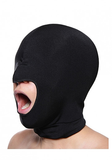 Maschera - Blow Hole Open Mouth Spandex Hood