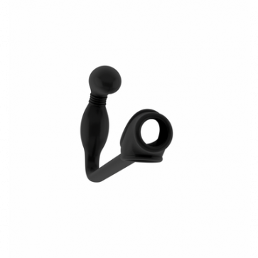 Plug Anale con Anello Fallico - Butt Plug with Cockring