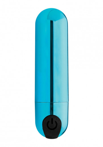 Mini Vibratore - Vibrating Metal Bullet with 10 Speeds 