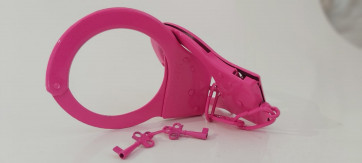 Manette - Metal Handcuffs - Pink