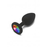 Stimolatore  Anale - Rainbow Booty Jewel Small