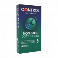 Preservativi - Non Stop Dots & Lines (6 pz)
