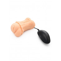 Masturbatore Vibrante - Super Wet Tight Twat Vibrating
