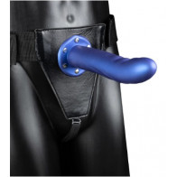 Cintura Fallica - Textured Curved Metallic Blue