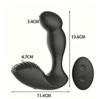 Stimolatore Prostatico Vibrante - Fantasy Massage Black
