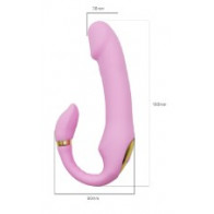 Doppio Stimolatore - Double Hot With Rotating Head