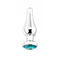 Plug Anale - Blue Jewel Buttplug Medium