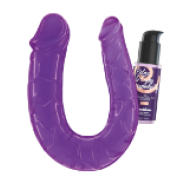 Dildo Doppio con Lubrificante - Deep Diver