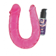Dildo Doppio con Lubrificante - Deep Diver