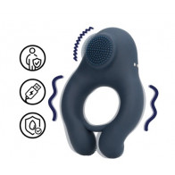 Anello Vibrante con Stimolatore Clitoride - Vibrating Cockring with Clitoris Stimulation