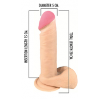 Fallo Realistico - Super Silk 20 cm