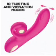 Vibratore e Stimolatore Clitoride - Pleasure Rose