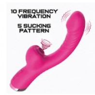 Vibratore e Stimolatore Clitoride - Cute Bunny Pink